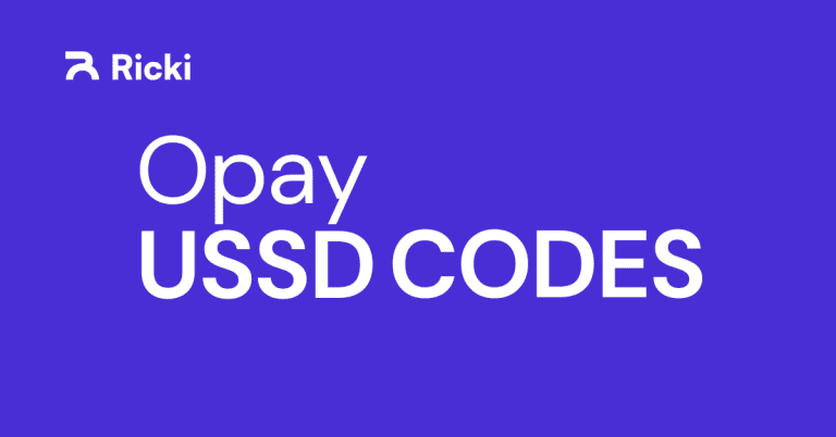 Opay USSD Codes