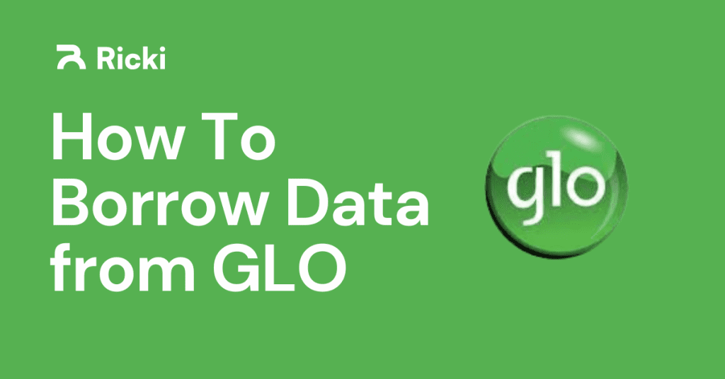 How To Borrow Data from GLO