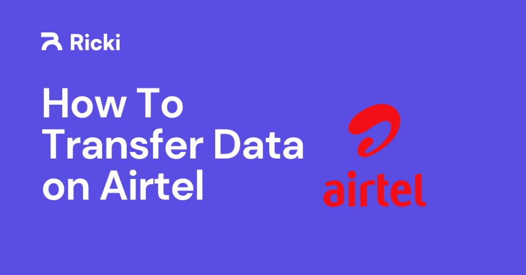 How To Transfer Data on Airtel