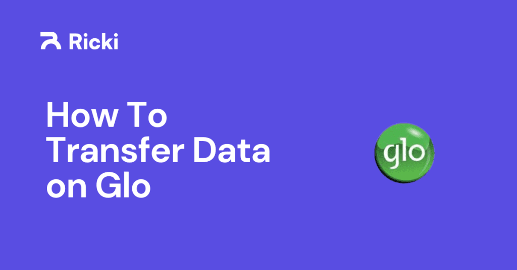 How To Transfer Data on Glo