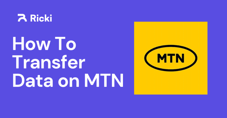 How To Transfer Data on MTN