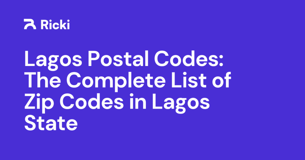 Lagos Postal Codes