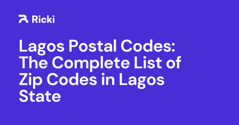 Lagos Postal Codes