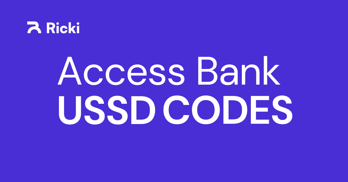 Access Bank USSD Codes