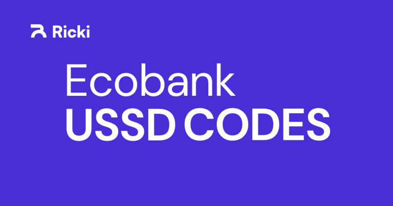 Ecobank USSD Codes