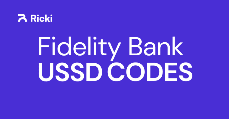 Fidelity Bank USSD Codes