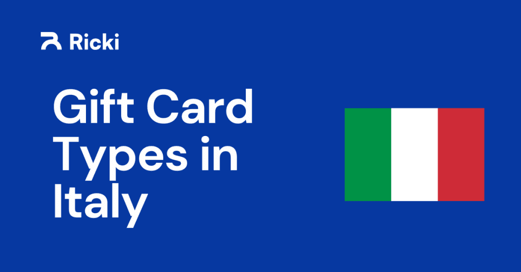 Gift Card Types in Italy