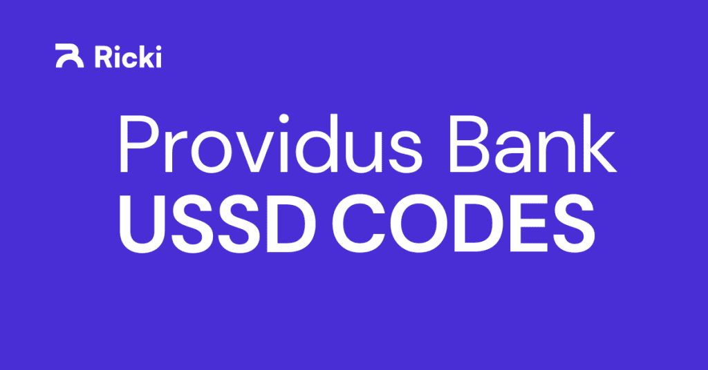 Providus Bank USSD Codes