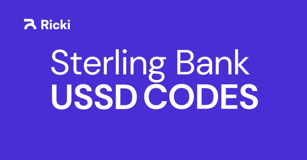 Sterling Bank USSD Codes