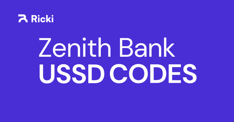 Zenith Bank USSD Codes