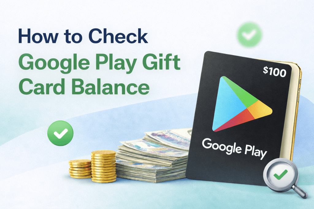 How to Check Google Play Gift Card Balance