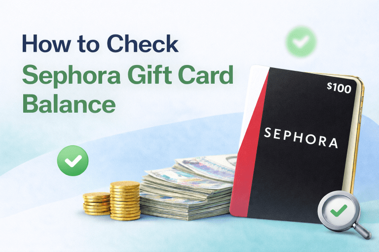 How to Check Sephora Gift Card Balance