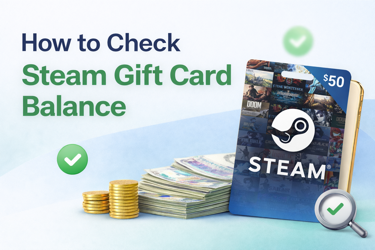 How to Check Steam Gift Card Balance