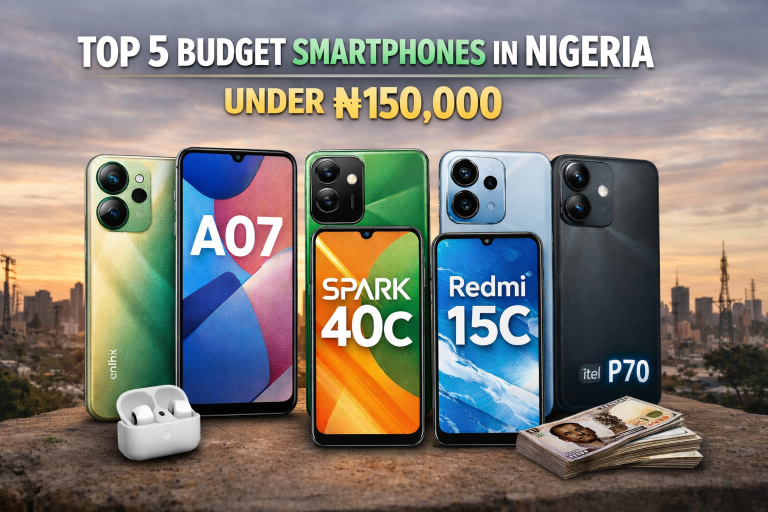 Top Budget Smartphones in Nigeria (Under ₦150,000)