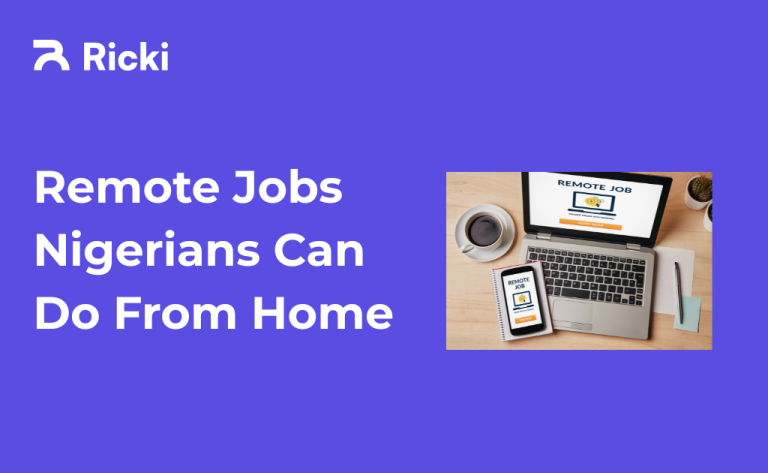 Remote Jobs Nigerians Can Do From Home