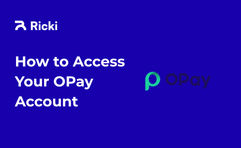 How to Access Your OPay Account