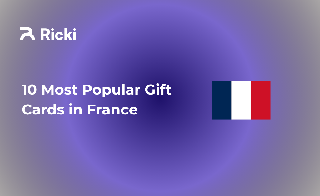 10 Most Popular Gift Cards in France