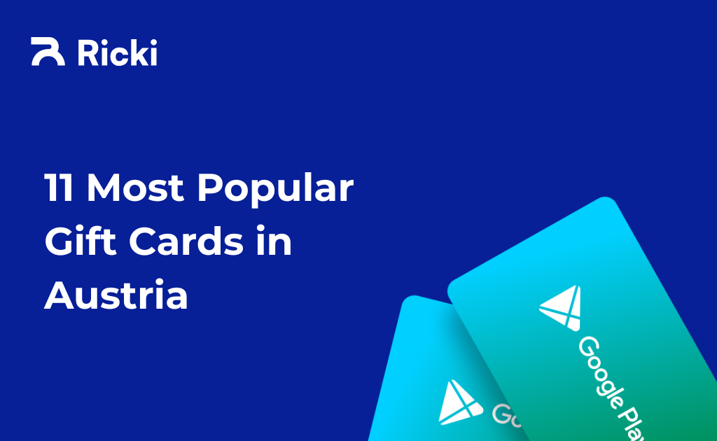 11 Most Popular Gift Cards in Austria