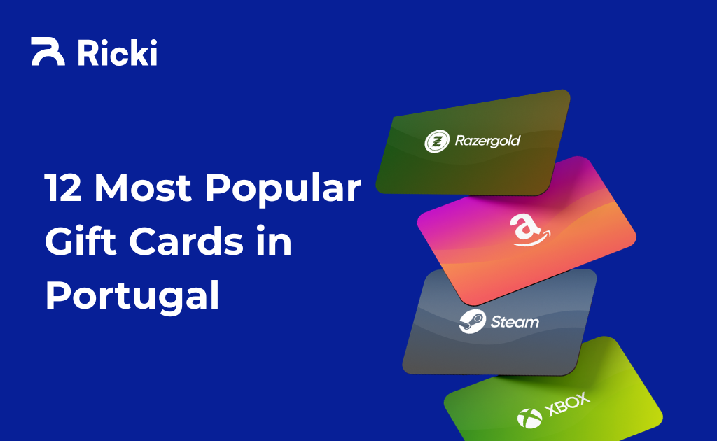 12 Most Popular Gift Cards in Portugal