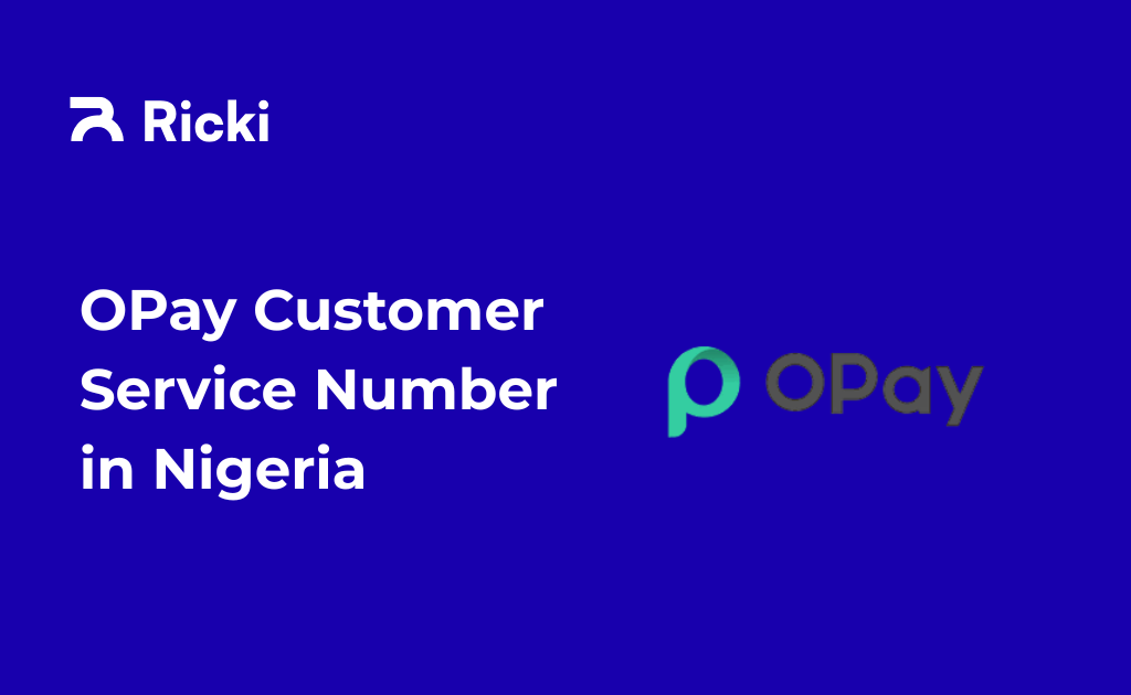 OPay Customer Service Number in Nigeria