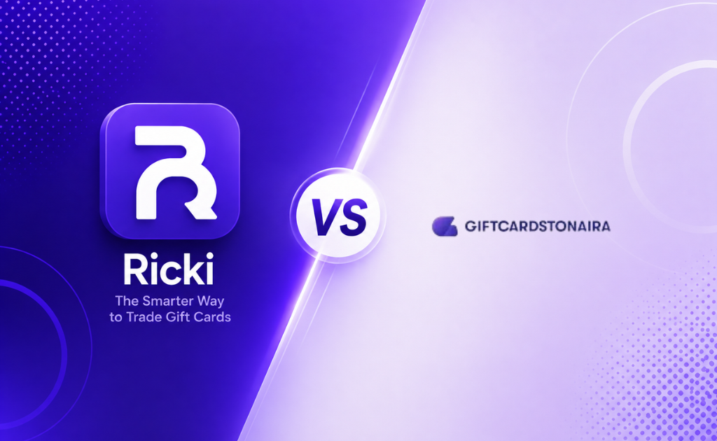Ricki Vs GiftCardstoNaira