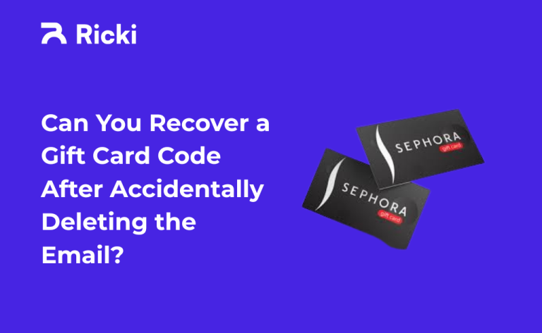 Can You Recover a Gift Card Code After Accidentally Deleting the Email